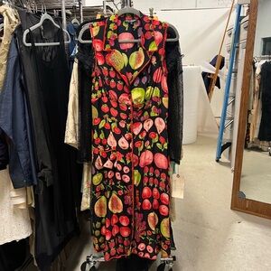 RARE vintage betsey johnson fruit dress